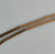 10KT Yellow Gold Blank Plate Braclet, Blank Baby Band Ready to be Engraved, Yellow Gold Baby Jewellery & Serpentine Chain, 5" Long Bracelet