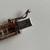 Vintage .925 Sterling Silver Gold Plated High Polish Ribbon Satin Finish Gold Omega Style Bracelet Safety Clip 7.25 inches