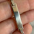 14KT White Gold Baby Bracelet, Blank Plate Ready to be Engraved, White Gold Baby Jewellery & Curb Chain, Blank Monogram Bracelet 5.5" Long