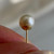 Pre-Loved 14KT Gold Set Pearl Stud Earrings, Simple and Classy Pearl Studs, Butterfly Clasp Gold Set Akoya Pearls, Stackable Earrings