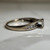 Estate 0.50CT Diamond and White Gold Ring, 14KT White Gold Diamond Engagement/Anniversary Style Ring, Invisible Set Diamonds Ring Size 7.25