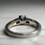 Platinum and 18KT Yellow Gold Diamond Ring, Gorgeous Sparkly Engagement Style Silver Coloured Band, Incredible Wedding Ring Size 6 US