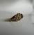 Beautiful Vintage 14KT Yellow Gold Weaved Dome Ring with Sapphires & Seed Pearl, Unique French Style Weaved Bulb Yellow Gold Ring Size 6 US