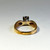 14K Yellow Gold 0.75ct Vintage Diamond Engagement Ring, Prong Set Gemstone, Solitaire Diamond Ring, Stackable Gold Engagement Ring Size 5.5