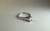 14KT White Gold Cast Solitaire Diamond Ring, Princess Cut Diamond Ring, Simple Diamond Ring, Prong Solitaire Diamond Wedding Ring Size 6 US