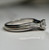 Estate 14KT White Gold Heart Cut Diamond Ring, Heart Brilliant Cut Solitaire Ring, Unique Adorable Heart Shaped Stone Ring Size 7 US