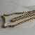 Classic 10KT Yellow Gold Rope Chain, Shiny Twisted Necklace, Unisex Classic Style, Estate 20" Long, 3.2mm Wide Everyday Jewellery