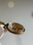 Oval Pendant with 22KT Loose Gold Crumbs, Gold Filled Case and Bail with Gold Nuggets, Funky Shaking Gold Dust Nugget See-Through Pendant