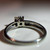 Vintage 18KT White Gold Diamond Ring, Star Set Band Estate Engagement/Wedding/Celebration Jewellery, Unique Round Cut Stone Ring Size 6.5 US