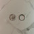 Beautiful Vintage 18KT Diamond Band, Thin Stackable Three Stone Solid White Gold Ring, Star Set Sparkly Stones Size 6.5 US
