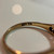 Vintage 14KT Gold Five Seed Pearl Ring, Stackable and Classy Pearl Band, Thin Dainty and Minimalist White Pearl Ring Size 8 US
