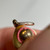 Vintage UNOAERRE Enamel Icecream Cone Charm, 9KT Yellow Gold Cute and Quirky Colourful Pendant, Italian Gold Waffe Cone Bracelet Addition