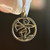 Solid 14KT Gold Sagittarius Archer Zodiac Charm, Astrology Sign Pendant, November 22 to December 21 Birth Month, Fire Sign Charm