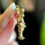 British 9KT Yellow Gold English Gentleman Beefeater Charm, Detailed UK Souvenir Pendant, Travel United Kingdom Collectible, Birmingham Gold