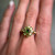 Peridot and Tourmaline Flower Statement Ring, Estate 14KT Yellow Gold Green Gemstone Jewellery, Floral Cluster Ring Size 7.25 US Peridot and Tourmaline Flower Statement Ring, Estate 14KT Yellow Gold Green Gemstone Jewellery, Floral Cluster Ring Size 7.25 US