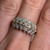 Estate 14KT Gold Diamond Ring, Stackable Tiered Stones Yellow Gold Anniversary/Wedding Style Band, Sparkly Preloved Jewellery Size 6.5 US Estate 14KT Gold Diamond Ring, Stackable Tiered Stones Yellow Gold Anniversary/Wedding Style Band, Sparkly Preloved Jewellery Size 6.5 US