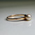 Solid 10KT Yellow Gold Pearl Ring, Two Prong Pearl Solitaire Jewellery, Estate Freshwater Pearl Dainty June Birthstone Ring Size 6.5 US