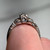 Vintage 18KT White Gold Diamond Ring, Intricate Multi Stone Ring, Gorgeous Detailed Three Stone Wedding/Engagement Style Ring Size 5.5 US
