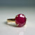 Vibrant 6.05ct Ruby Ring, Solid 14KT Yellow Gold Solitaire Red Gemstone Statement Ring, July Birthstone, Love Strength Passion Size 6.5 US Vibrant 6.05ct Ruby Ring, Solid 14KT Yellow Gold Solitaire Red Gemstone Statement Ring, July Birthstone, Love Strength Passion Size 6.5 US