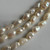 Vintage Three Strand Freshwater Seed Pearl Bracelet, 14KT Gold Hook Clasp Multi-Strand Pearls, Irregular Pearls Dainty Estate Jewellery