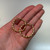 Medium Twisted Hoop Earrings Estate 18KT Solid Yellow Gold
