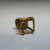 Very Cute Estate 10KT Solid Yellow Gold Baby High Chair Charm Pendant