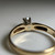 Vintage 14K Gold 0.25ct Oval Diamond Solitaire Ring | Minimalist Engagement Ring | Classic Promise Ring