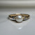 Estate Pearl & Diamond Accent Ring 10K Gold | Classic Vintage Pearl Ring | Minimalist Bridal / Promise Ring