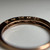 10K Gold Diamond Band Ring | Stackable Wedding Band | Dainty Diamond Ring | 2000s Minimalist Ring