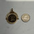 Ancient Bar Kokhba Coin Pendant in 14K Gold | Roman Judaea Coin Flip Pendant | Estate Collector Jewellery