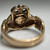 Vintage 10K Gold Claddagh Ring | Irish Heart Crown Hands Ring | Estate Gold Band