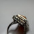 Vintage 10K Gold Shell Cameo Ring | Filigree Frame Portrait Ring | Estate Jewelry