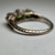 Vintage 14K White Gold Natural Peridot Three Stone Ring | 1.91ct