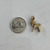 Vintage 10K Gold Donkey Charm | Estate Animal Pendant