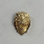 Vintage 10K Gold Lion Head Pendant | Textured Estate Charm