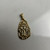 Vintage 14K Gold Pharaoh Head Pendant | Egyptian Revival Charm
