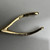 Vintage 10K Gold Wishbone Charm Pendant | Lucky Wishbone Good Luck Charm