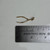 Vintage 10K Gold Wishbone Charm Pendant | Lucky Wishbone Good Luck Charm