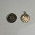 Vintage 10K Gold Aquarius Zodiac Charm Pendant