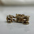 Vintage 10K Gold Cinderella Carriage Charm | 3D Horse Drawn Coach Pendant