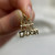 Vintage 10K Gold Live Love Laugh Charm Pendant | Inspirational Word Charm