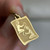 Vintage 18K Gold Gemini Zodiac Charm | Stella 750 Italian Astrology Pendant