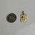 Vintage 18K Gold Gemini Zodiac Charm | Stella 750 Italian Astrology Pendant