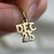 Vintage 10K Gold DEC 25 Charm Pendant | December 25 Christmas Charm