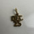 Vintage 10K Gold DEC 25 Charm Pendant | December 25 Christmas Charm