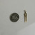 Vintage 10K Gold TAKEN Name Charm Pendant | Cutout Letter Charm