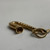 Vintage 10K Gold Saxophone Charm | Music Instrument Pendant | Musician Gift