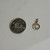 Vintage 10K Gold Letter C Initial Charm Pendant