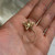 Vintage 10K Gold Butterfly Charm Holder Pendant