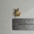 Vintage 10K Gold Unicorn Charm | Diamond Cut Unicorn Pendant